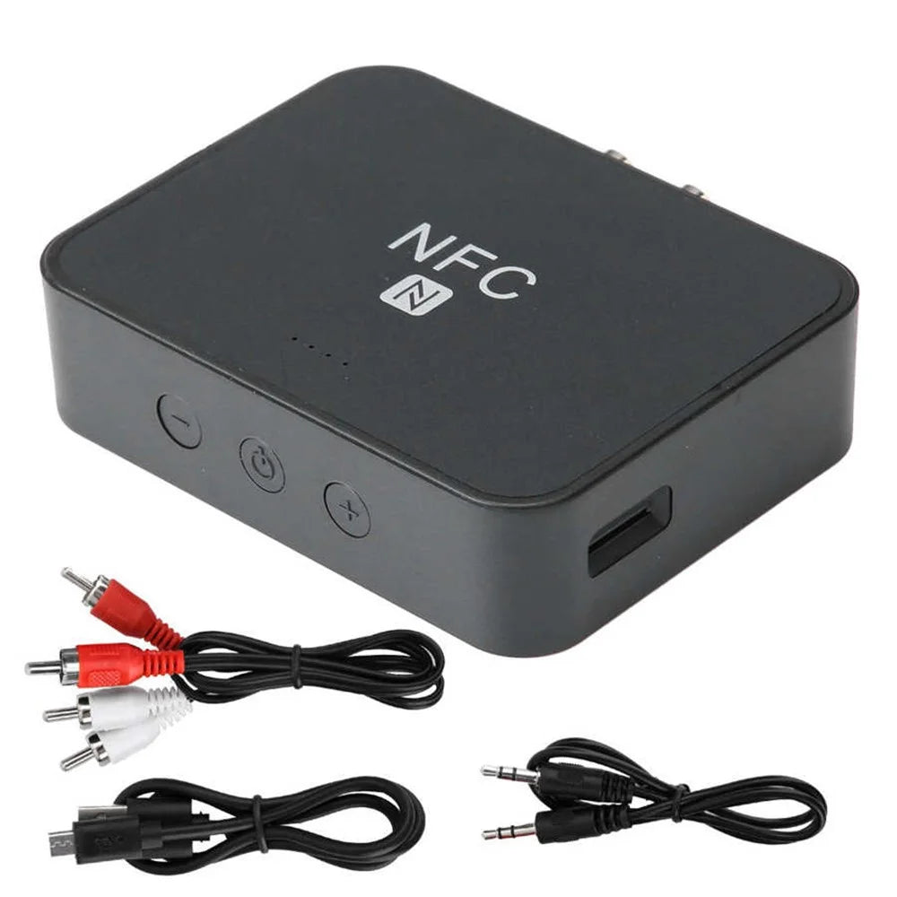 YET-R6 NFC Bluetooth-compatible 5.0 Wireless Audio Music Receiver Stereo Audio Speaker Adapter - 7