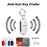 Wireless Smart Key Finder Anti-lost Portable Keychain Tracker Lightweight Item Locator - Black - 2