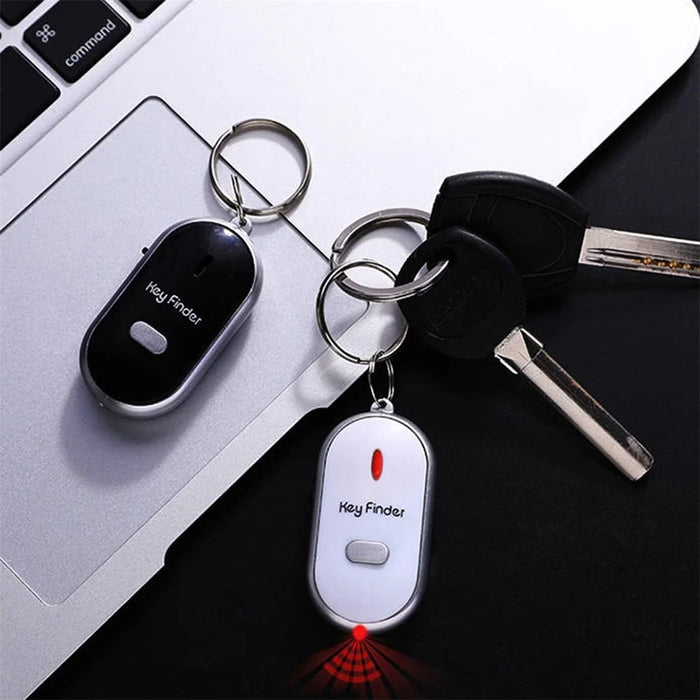 Wireless Smart Key Finder Anti-lost Portable Keychain Tracker Lightweight Item Locator - Black - 3
