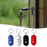 Wireless Smart Key Finder Anti-lost Portable Keychain Tracker Lightweight Item Locator - Black - 4