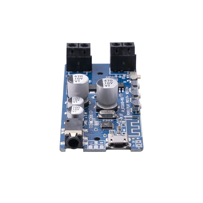 Bluetooth-compatible 5.0 Power Amplifier Board Stereo Wireless Music Player Module - Blue - 4