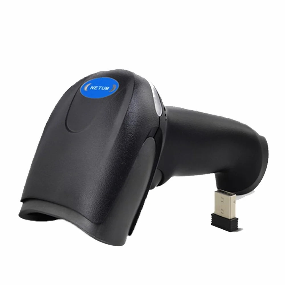 NETUM F6 Cordless Portable Laser Bar Code Scanner Handheld Barcode Scanner Reader for Supermarket Warehouses - 7