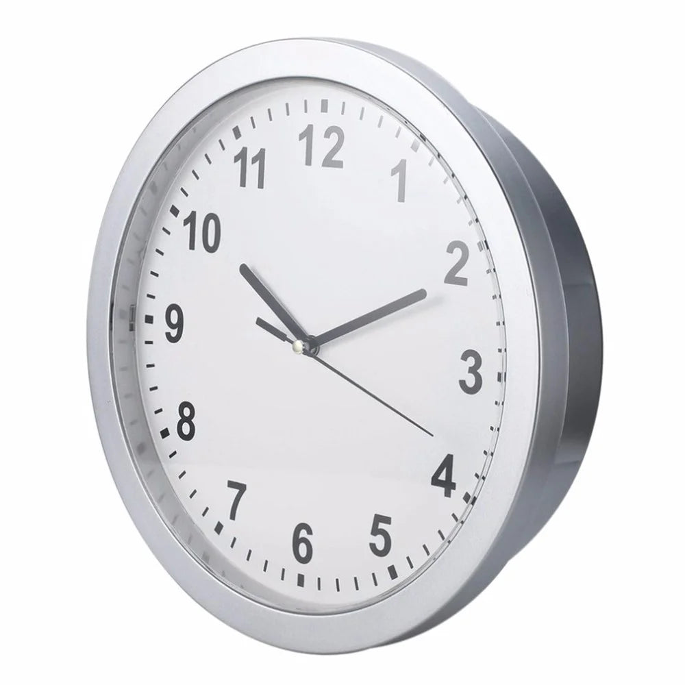 2 in 1 Hidden Safe Box Large Wall Clock Secret Security Case Money Jewellery Container Cash Safe Box for Home Office - 1