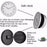 2 in 1 Hidden Safe Box Large Wall Clock Secret Security Case Money Jewellery Container Cash Safe Box for Home Office - 3