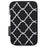 CANVASARTISAN H39-S21 Polyester Grid Texture Printed Electronics Digital Accessories Storage Bag Pouch for USB Data Cable Headphone Charger - Black - 2