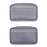 CANVASARTISAN H34-S11 Chrysanthemum Pattern Polyester Zipper Earphone Charger Mouse Case Digital Accessories Storage Bag - 6