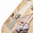 CANVASARTISAN G3-S11 Nautical Chart Map Pattern PU Leather Digital Accessories Storage Bag Case for Charger Mouse Cable - 7