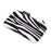 CANVASARTISAN H33-S21 Zebra Stripes Polyester Digital Accessories Storage Bag Power Bank Phone Charger Mouse Storage Case - 1