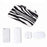 CANVASARTISAN H33-S21 Zebra Stripes Polyester Digital Accessories Storage Bag Power Bank Phone Charger Mouse Storage Case - 3