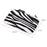 CANVASARTISAN H33-S21 Zebra Stripes Polyester Digital Accessories Storage Bag Power Bank Phone Charger Mouse Storage Case - 5