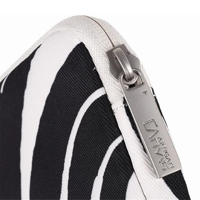 CANVASARTISAN H33-S21 Zebra Stripes Polyester Digital Accessories Storage Bag Power Bank Phone Charger Mouse Storage Case - 7