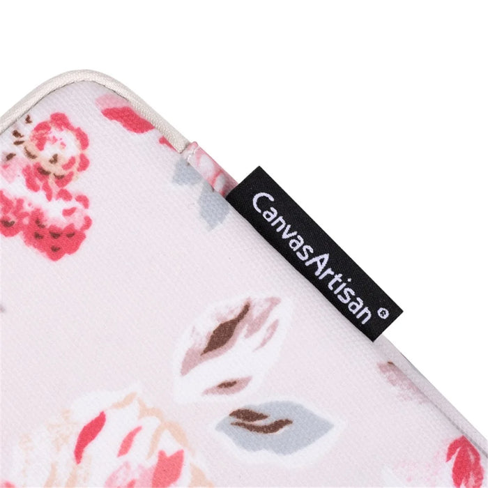 CANVASARTISAN H10-S21 Flower Printing PU Leather Digital Accessories Storage Bag Case for Phone Earphone Data Cable - 5
