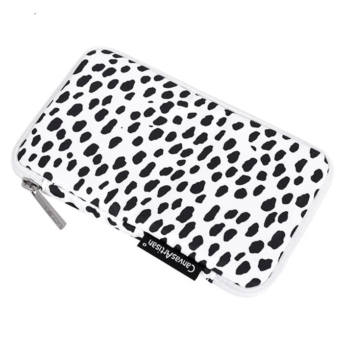 CANVASARTISAN H36-S21 Dots Printing Digital Accessories Zipper Storage Case Phone Mouse Carrying Bag - 3