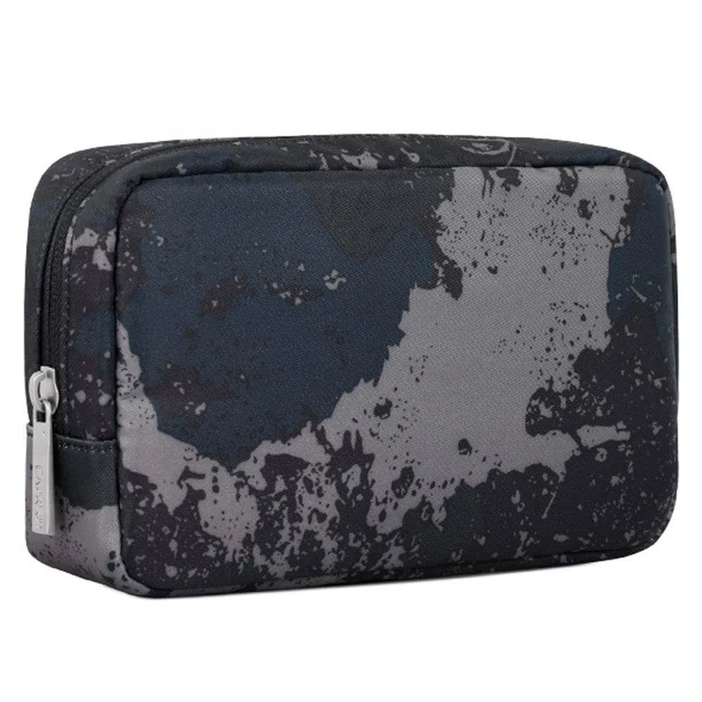 CANVASARTISAN H7-S11 Camouflage Polyester Storage Bag for Digital Accessories Mouse Power Bank Data Cable Pouch - Grey - 2