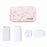 CANVASARTISAN G4-S21 Leaf Flower Pattern Digital Accessories Storage Bag Case for Phone Mouse Earphone Pouch - 2