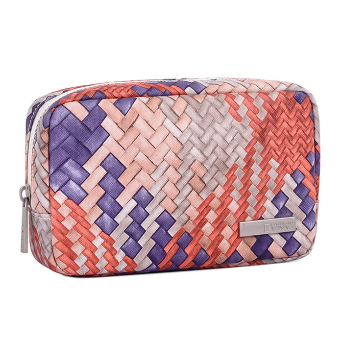 CANVASARTISAN G5-S11 Digital Accessories Woven Texture Storage Bag Power Bank Charger Earphone Phone PU Leather Carrying Case - 1