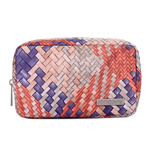 CANVASARTISAN G5-S11 Digital Accessories Woven Texture Storage Bag Power Bank Charger Earphone Phone PU Leather Carrying Case - 2