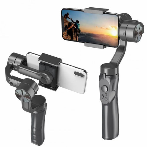 ELEBEST H4 Triaxial Portable and Palm-Sized Gimbal Stabilizer Handheld Automatic Balance Selfie Stick for Smartphones Vlogging, Live-Streaming - 1
