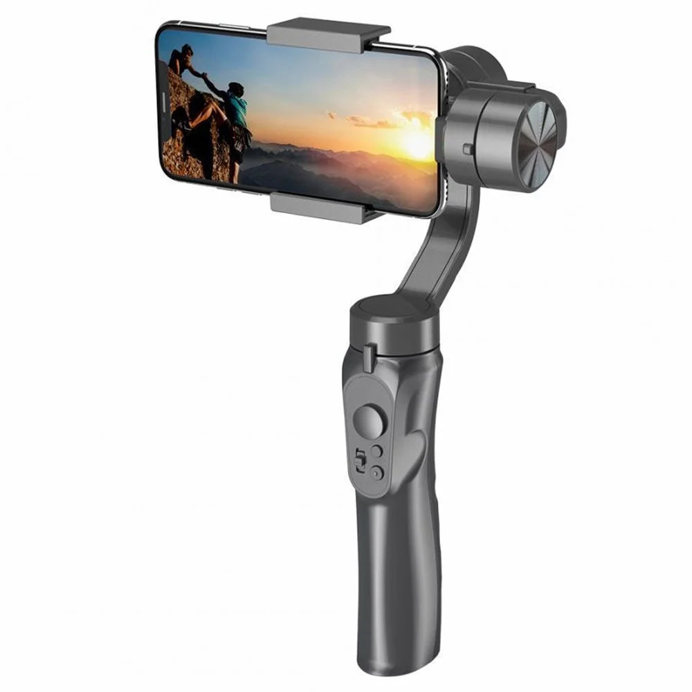 ELEBEST H4 Triaxial Portable and Palm-Sized Gimbal Stabilizer Handheld Automatic Balance Selfie Stick for Smartphones Vlogging, Live-Streaming - 2