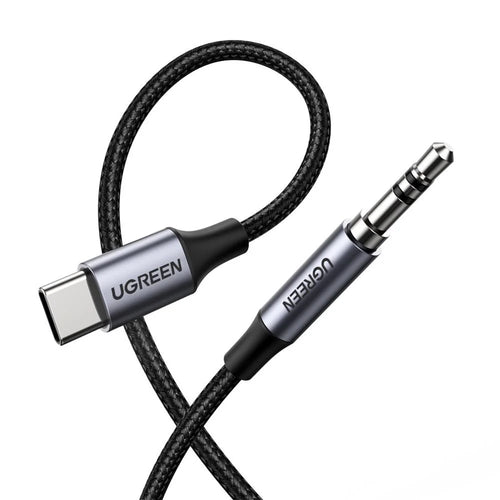 UGREEN USB C to 3.5mm Audio Aux Cable Type C to 3.5mm Headphone Male Jack Plug Adapter Car Auxiliary Stereo Cord - 1