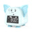 JS2726B Cute Elephant-shaped Alarm Clock Creative Electronic Clock Multifunction Sleep Training Snooze Tool - 1