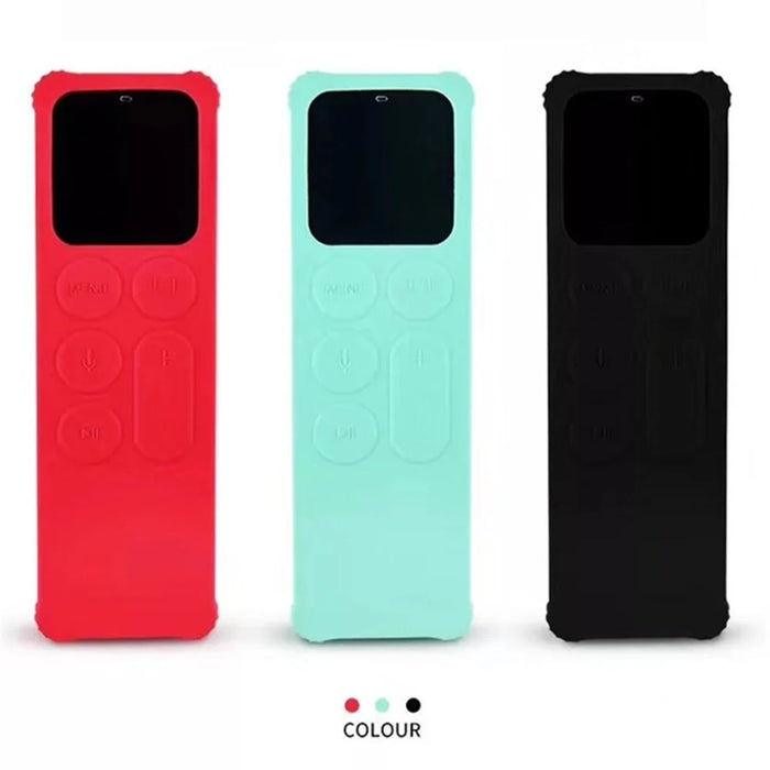 For Apple TV 4 Silicone Anti-drop Remote Controller Cover Anti-slip Protective Sleeve - Green - 6