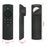 For Amazon Alexa Fire TV Stick Lite + AirTag 2-in-1 Washable Flexible Silicone Case - Black - 6