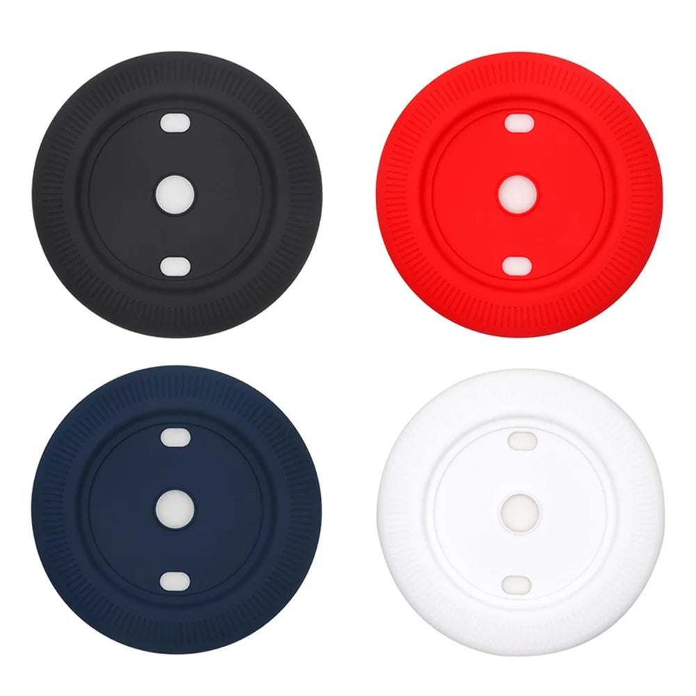For Nest Learning Thermostat Protector Scratch-resistant Drop-resistant Silicone Case - Red - 7
