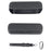 Drop Proof Protective Case for Anker Soundcore Motion+ Soft Silicone Case with Shoulder Strap - Black - 3