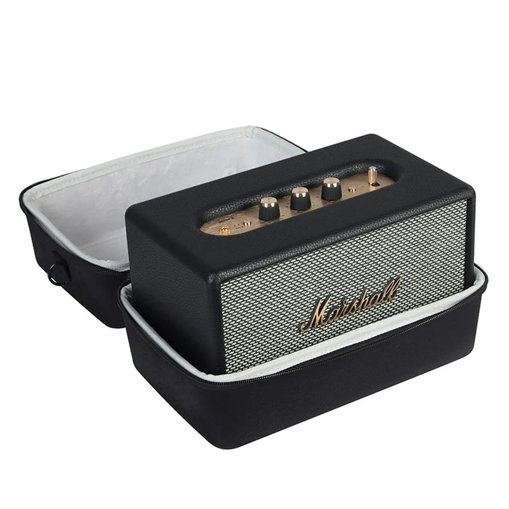For Marshall  Acton II / Acton III Bluetooth-compatible Speaker Storage Case Nylon Carry Bag with Shoulder Strap - 6