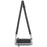 For JBL Flip 6 Silicone Carrying Case Bluetooth-compatible Speaker Protective Cover with Shoulder Strap and Carabiner - Grey - 6