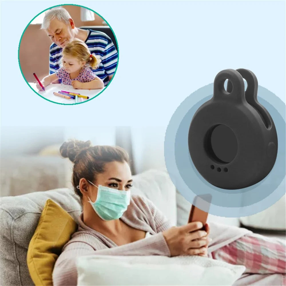 Shockproof Silicone Case for Tile Sticker (2022) Bluetooth-compatible Tracker Finder Accessory Protective Cover Sleeve - White - 6
