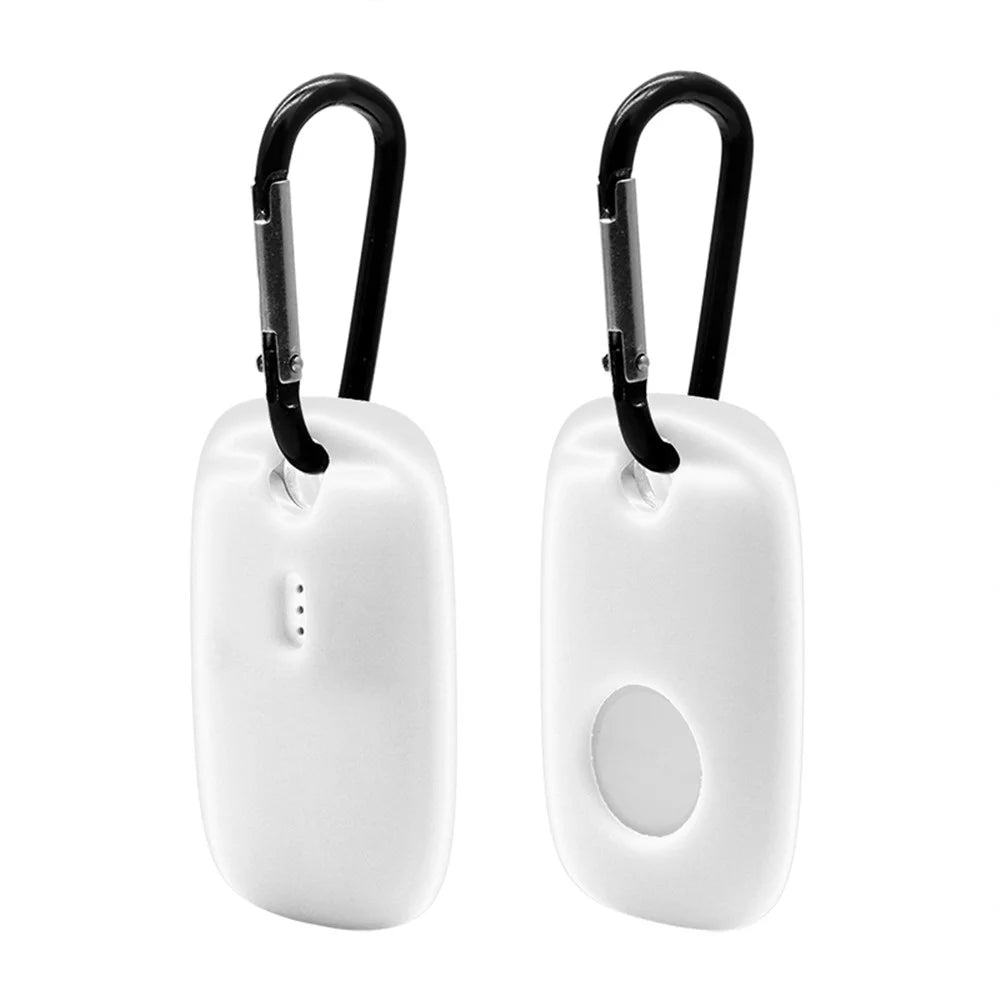 For Tile Mate Pro (2022) Bluetooth-compatible Tracker Anti-scratch Silicone Case Accessory Protective Cover Sleeve - White - 1