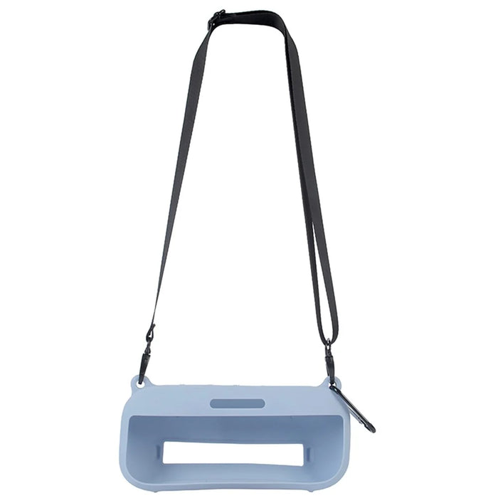 Bluetooth-compatible Speaker Protective Case for Bose SoundLink Flex Soft Silicone Case with Shoulder Strap - Baby Blue - 1