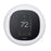 For Ecobee 3 Lite Smart Thermostat Wall Holder Cover Silicone Protective Sleeve Anti-Drop Soft Case - White - 1