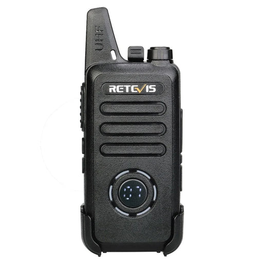 RETEVIS RT22S 2Pcs/Set Mini Walkie-Talkie Portable Wireless Two Way Radio for Restaurant Construction Site Hotel - 2