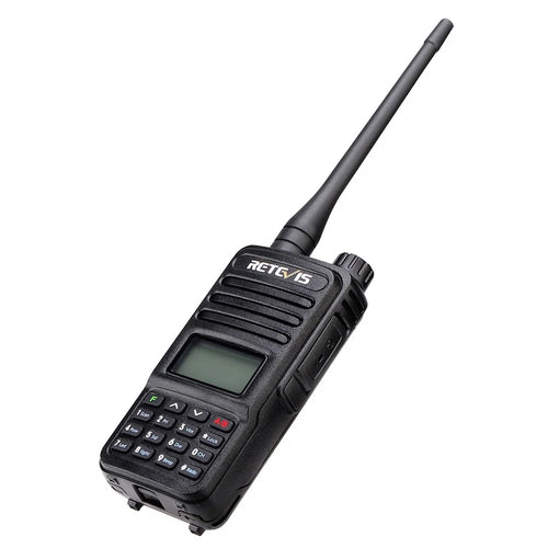 RETEVIS RT85 Analog Walkie-Talkie Portable Mini Wireless FM Radio Support UV Dual Frequency/5W 200 Channel - EU Plug - 1
