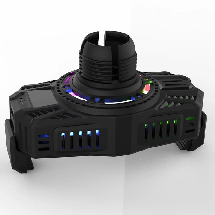 R-JUST HZ20 Smartphone Radiator Coolers Universal Cell Phone Mini Cooling Fan for Mobile Phone - Black - 5