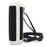 For JBL Flip 5 Case Bluetooth-compatible Speaker Anti-Drop Silicone Cover with Shoulder Strap and Carabiner - Grey - 1