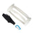 For JBL Flip 5 Case Bluetooth-compatible Speaker Anti-Drop Silicone Cover with Shoulder Strap and Carabiner - Grey - 2