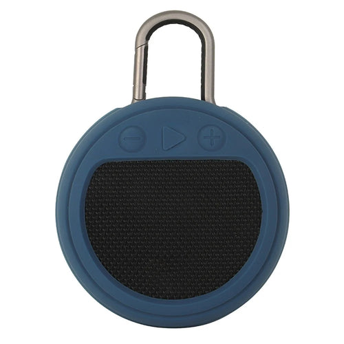 For JBL Clip3 Bluetooth-compatible Speaker Protective Case Shockproof Silicone Cover - Dark Blue - 1