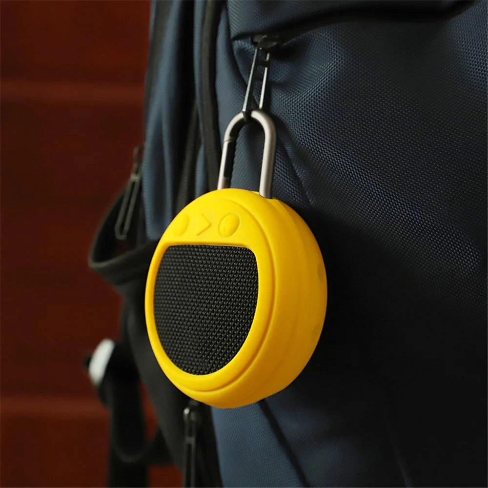 For JBL Clip3 Bluetooth-compatible Speaker Protective Case Shockproof Silicone Cover - Dark Blue - 4