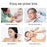 INSKAM FIND B Visual Ear Wax Removal Tool Visual Ear Cleaner Digital Otoscope with Ear Cleaning Tool - White - 7