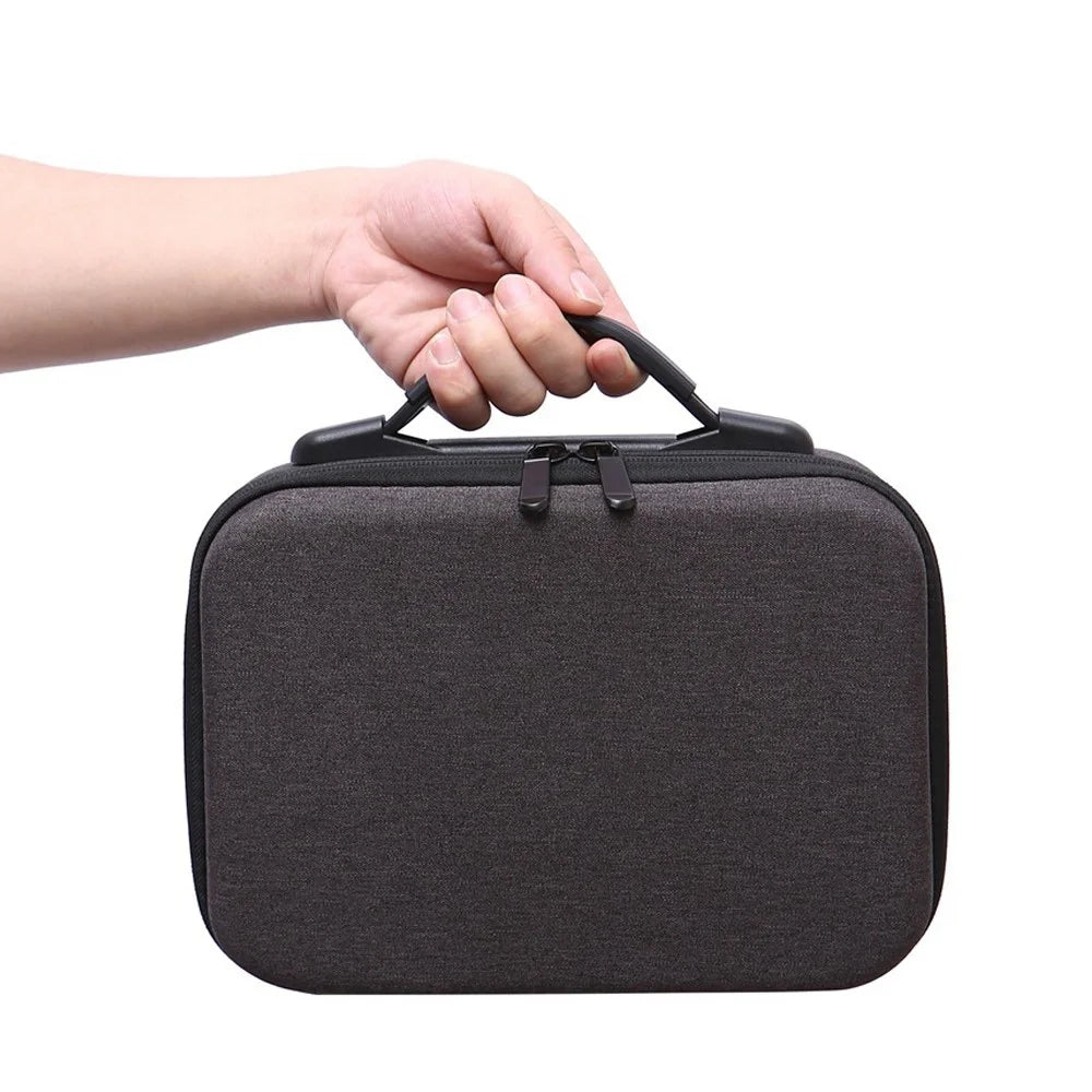 BKANO Storage Handbag for DJI OM 5 Shockproof Nylon Hard EVA Carrying Case Portable Box - Red - 6