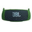 For JBL Charge 5 Silicone Carrying Case Bluetooth-compatible Speaker Anti-drop Protective Cover with Shoulder Strap and Carabiner - Army Green - 6