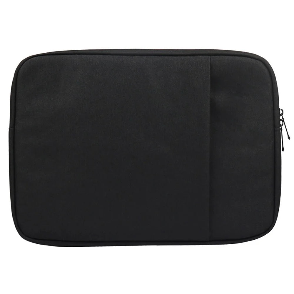 YOLINO QY-C016 Shockproof Sleeve Bag with Outer Pouch for 14-inch Laptops Portable Carry Case Anti-Scratch Storage Bag - Black - 1