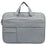 YOLINO QY-C015 13.3 inch Notebook Computer Bag Business Style Laptop Sleeve with Hiding Handle Strap - Grey - 1
