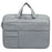 YOLINO QY-C015 15 inch Laptop Storage Bag Large Multifunction Simple Style Notebook Computer Sleeve Handbag with Hiding Handle Strap Design - Grey - 1