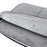 YOLINO QY-C015 15 inch Laptop Storage Bag Large Multifunction Simple Style Notebook Computer Sleeve Handbag with Hiding Handle Strap Design - Grey - 3