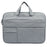 YOLINO QY-C015 12 inch Laptop Bag Multifunction Simple Style Notebook Computer Sleeve with Hiding Handle Strap - Grey - 1